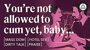 ASMR Audio Porn: Male Dom Edges Her with a Remote Toy in Public and They Have Hotel Sex Afterwards &ndash_ Erotic Audio for Women