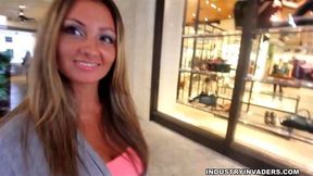 Public Rooftop Fuck! BBC fucking Abella Johnson for IndustryInvaders