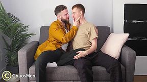 Hairy Bearded Muscle Smashes Cute Twink From Mtl