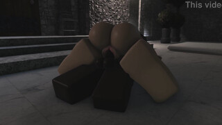 Gardener girl fucked at the pool