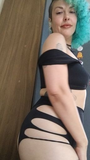 Did you like my custom lingerie?