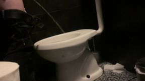 pissing in a club s toilets