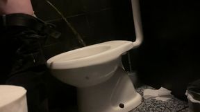 pissing in a club s toilets