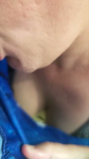 Public pool blowjob with stranger   Clip 2