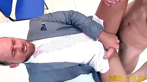 Blond Hunk Fucks In Office 10 Min With Logan Moore And Johan Kane