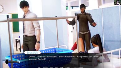 Princess gets plugged in the headmaster's office