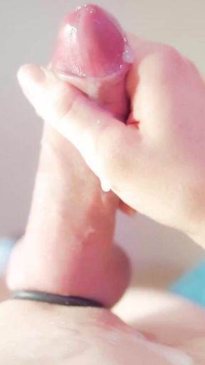 Ferfer sissy Handjob Hot Cum