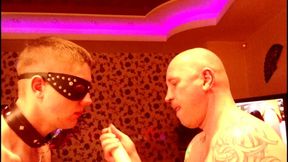 Now I DOMINATE a VERY KILLER 2-meter youthfull ALPHA MALE - SPITTING, FACE SLAPPING, SMOKING and GAG