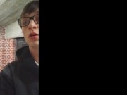 Public Dare Cumshot Against Social Distancing