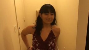 Watch Elyce Ferrera-Hoby Buchanan get pounded hard in POV homemade video with cumshot