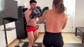 taperedphysique vs miguel fit boxing bout