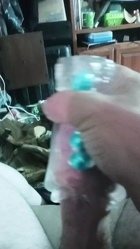 Using a stroker toy