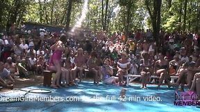 Amateurs Go Wild in Wet T-shirt Extravaganza at Nudist Resort