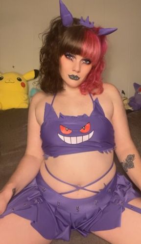 P0kem0nh0e Humps Gengar Plushie Until Climax🤭😈