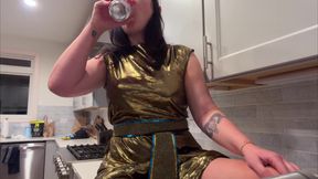 Tilly Mcreese's Ancient Egyptian Burping Ritual 4K POV Goddess Belches Await!