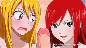 Natsu Sparks Wild Desires in Steamy Tryst With Erza and Lucy