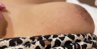 Insatiable Stepmom Fingering Pussy in Leopard Panties