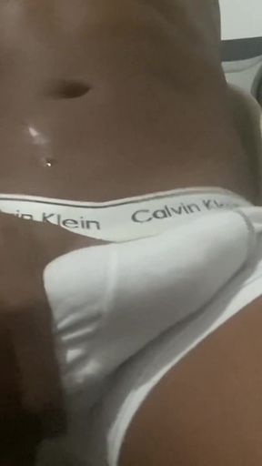 Cumming so Hard Stroking My Big Black Hard Cock