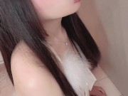 おもちゃでフェラ練習する美少女