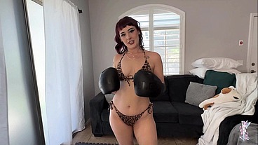 Ziva Fey - Cleo Moon Mostly POV Boxing Match