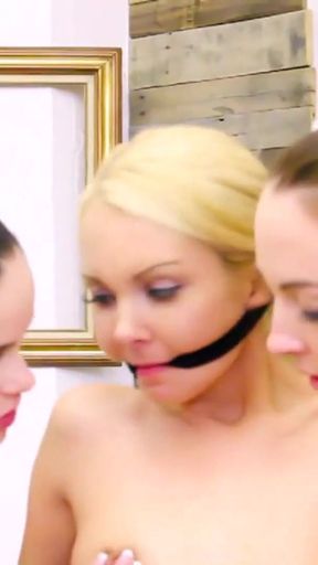 Epic moment from &quot;Ballet instructor having sex with two students in a hot lesbian threesome&quot;