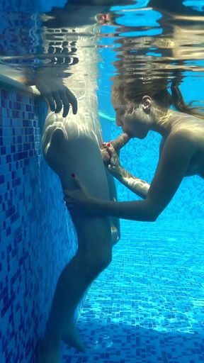 Mona Blue Fucks Her Stepbrother Underwater