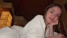 2 LOADS CEI full nude in bathrobe (Have a load ready BEFORE watching this!!)