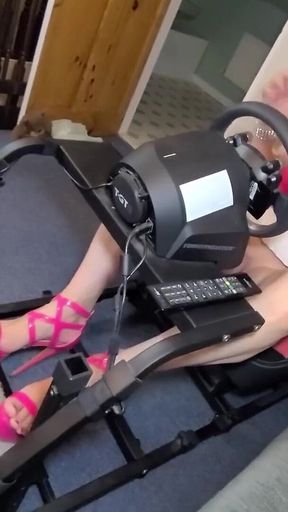 Big Dick CD Lucy Cock Pumping and Pedal Pumping (sort of)