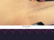 Moaning and cumming hard with lovense gush
