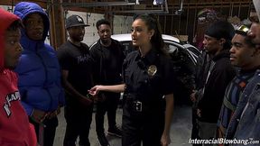 Gang Bang Cop - Police Woman Porn @ Dino Tube