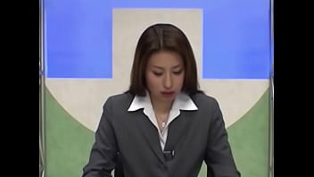 Japanese newsreader bukkake