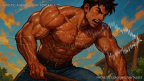Sweaty Handyman Erotic Audio: Gay Male POV Blowjob Fantasy