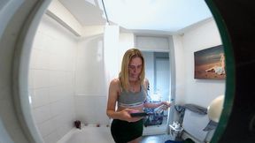 Danielle Brushing Her Teeth (4K)