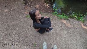 Deutsche Amateure In Extreme Outdoor Sex In A German Forest - Velutta