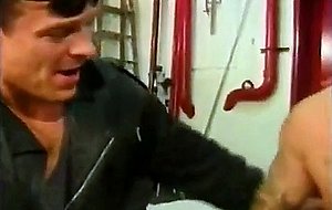 Redhead prostitute in group fuck