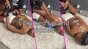Lyra tied up and tickled - Lesbian Bondage Tickling Teens