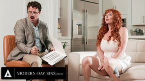 Pervert Therapist Is Obsessed With Redhead Milf Lauren Phillipss Stunning Body
