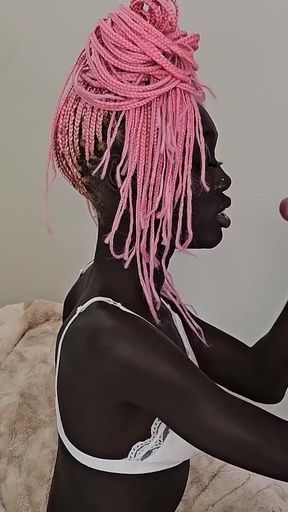 Handjob From My Sudanese Friend - Cumshot