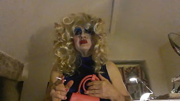 Sissy Smoking Slut Sarah Millward, wants to be  a sexy milf, but she&#039_s really a tranny whore