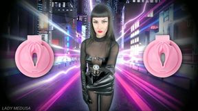 Sniff and ride your dildo until you reach sissygasm - chastity aroma loop