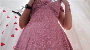 Dirty Italian MILF Teases In Shop Fitting Room