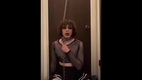 Your Chained Up Femboy Is Fucking Horny For You :3