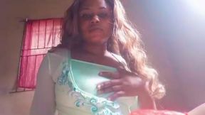 Local Nigerian girl sqirting on the live stream