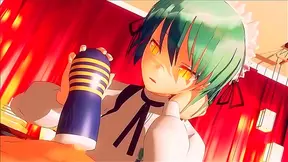 Emotionless Maid Hikage Serves Up Senran Kagura Anime Action