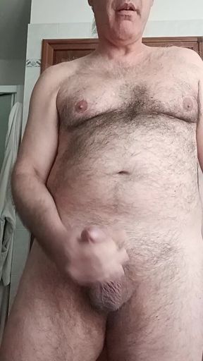 I Enjoy a Solo Handjob While Watching a Porn Video
