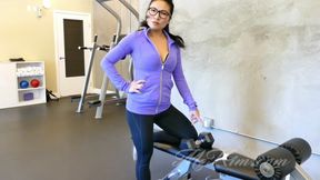 Ruined Neighborhood Gym Foot Bitch
