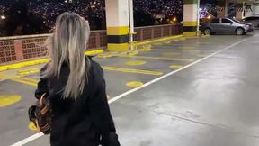Naty Delgado takes me to see the city and we have public sex in the car
