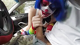 StrandedTeens Dirty clown gets into some funny business
