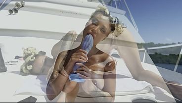 Monika Fox Freedom Public Outdoor Adventures, Pissing On Beach, Dildo Fucking On Yacht &amp_ Blowjob For Captain
