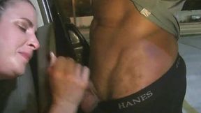 Slutty Coed Sucks Big Black Dick in College Laundromat - Part 1